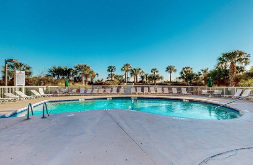 North Forest Beach Condo | Charming Waterfront Villa with Ocean Views, Private Balcony & Pool, Steps to the Beach