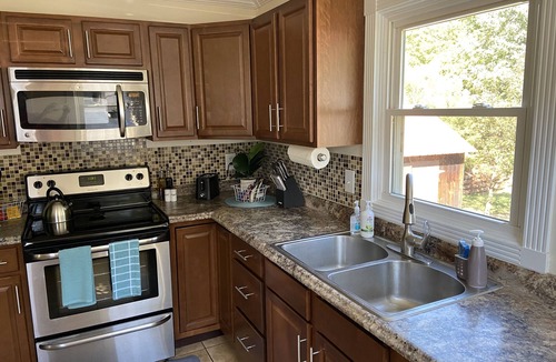 NoDa House | Cheerful NODA Bungalow with Huge Fenced in Yard!