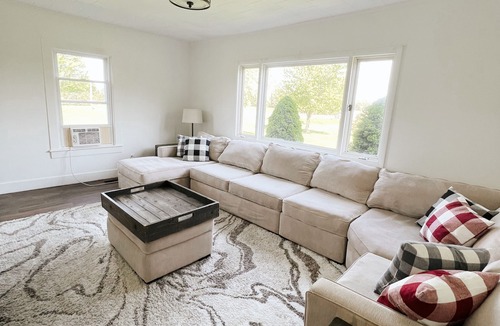 Benton Harbor House | Christmas Tree Farm - Evergreen Escape
