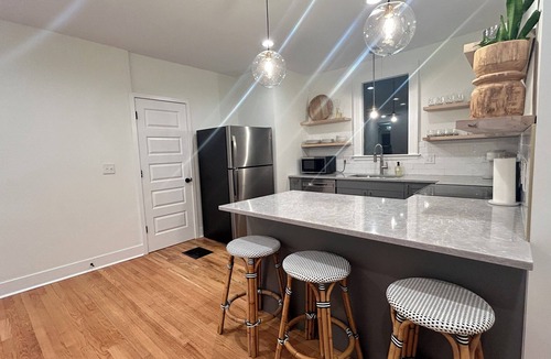 Bryant Pattengill West House | Clubhouse Indoor Golf Lodge with Simulator Bungalow