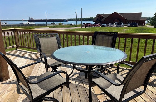 Barbeau Apartment | Completely renovated and steps to the St. Mary's River with optional dock space!