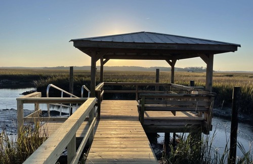 Edisto Island Cottage | Cottage w dock in ACE Basin 30 day or mid-long term rental mins to Edisto Beach