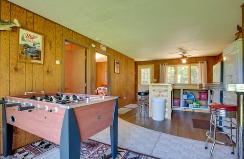 Mercer Cottage | Country Vacation Rental in Mercer at Waterfall!