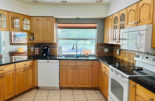 Englewood East House | Covered Heated Pool Included! Only 12 Min Drive to Beach!