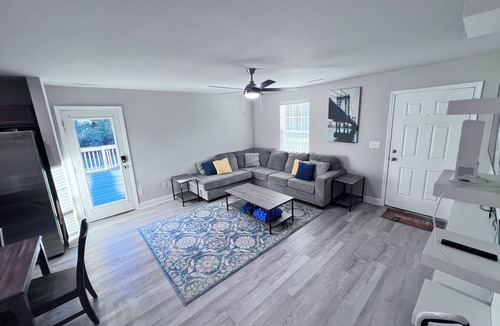Conover House | Cozy 3-bedroom house with large deck and in charming Conover on family farm.