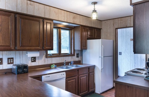 Branch Cabin | Cozy Cabin on Pere Marquette River Great For Fishing on 700 Acres