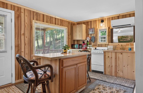 Galax House | Cozy lakeside cabin with peaceful views, a covered porch, fire pit, and private rural getaway.