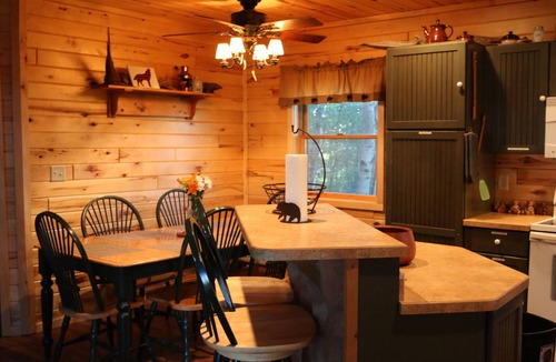 Hillman Cabin | Cozy Private Lakefront Terry Redlin-Style Cabin w/Unique Loft