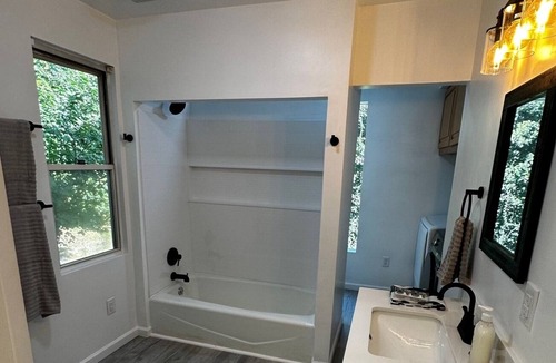 LaVale House | Creekside Home w/Private Yard and Creek Access w/Running Water Sounds