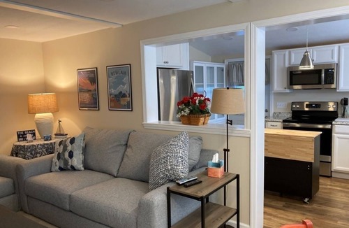 Beulah Apartment | Crystal View Lakeside steps to Crystal Lake Beach and amazing sunsets