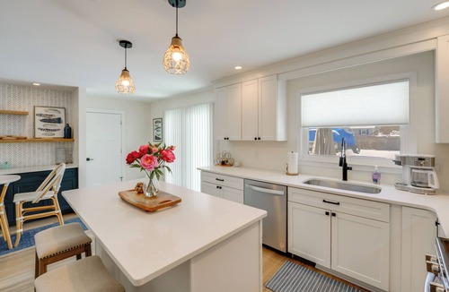 Caseville House | Deck, Fire Pit! Fully Updated Home Near Lake Huron