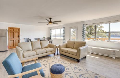 Shelby House | Decks & Boat Dock: 'The View on Lay Lake!'