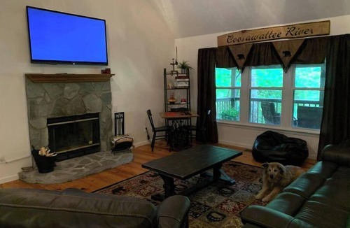 Ellijay Cabin | Deer Dreaming Cabin on the Coosawattee River
