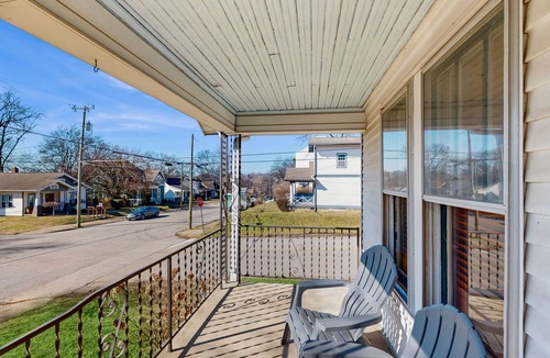 Shelby Hills House | Delightful updated home with furnished patio, washer/dryer, & AC