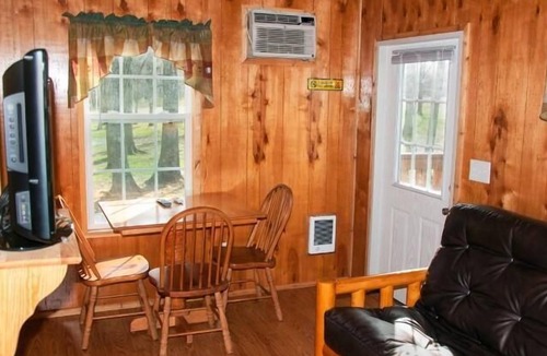 Manchester Cabin | Deluxe Cabin (w/Bathroom) - Better than a motel! Enjoy camping in comfort!