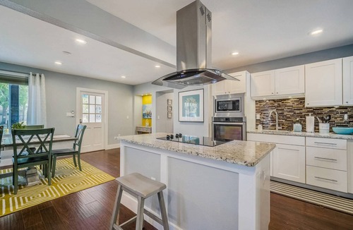 Paver Park House | Discover Hacienda del Sol - Dog-Friendly, Downtown, Walkable Neighborhood