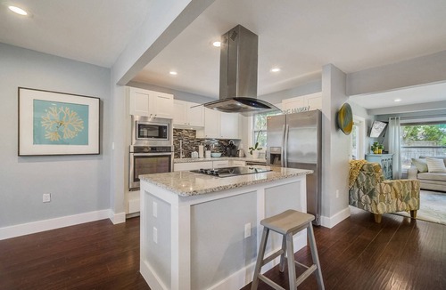 Paver Park House | Discover Hacienda del Sol - Dog-Friendly, Downtown, Walkable Neighborhood