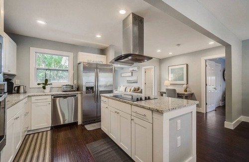 Paver Park House | Discover Hacienda del Sol - Dog-Friendly, Downtown, Walkable Neighborhood