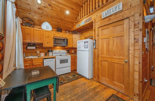 Thayerville Cabin | Dog Friendly Deep Creek Hideaway w/Fireplace