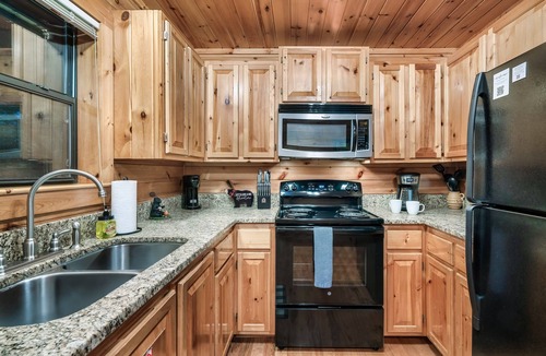 Sevierville Cabin | Dog Friendly-Private-Hot Tub-Pool Table-Treetop View-King Bed-FP-Easy Drive