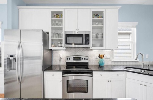 North Carolina Coast House | Dolphin Watch | Oceanfront Pet-Friendly Beach House w/Private Elevator