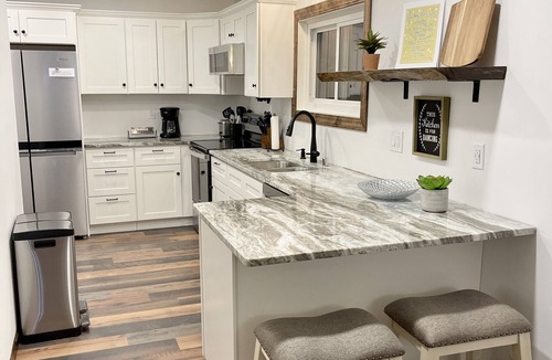 Egg Harbor Ski Chalet | Door County Forest Chalet, Walk to Beach/Town