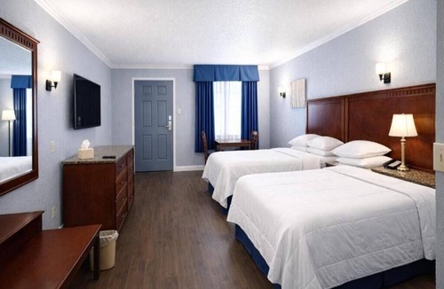 Antioch Hotel | Double Room, two double beds, Non-Smoking