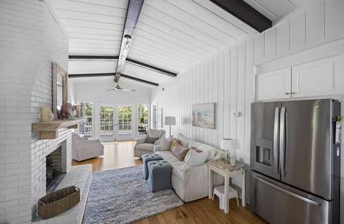 Litchfield by the Sea House | Down Time Creekfront beach home within steps to the beach