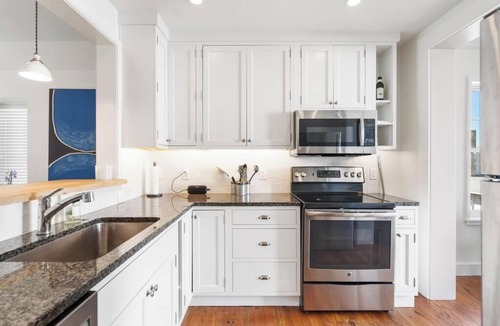 Petoskey Apartment | Downtown 2nd Floor Apartment with Dramatic Lake Views.