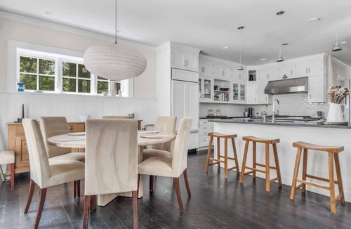 Michiana House | Eclectic Art, Antiques & Gym in Fab MI Retreat