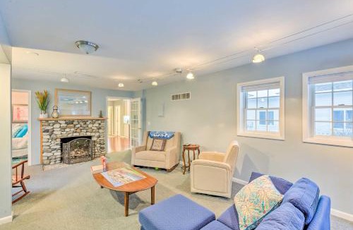 Beulah House | Elegant Stone Cottage: Steps to Crystal Lake Beach