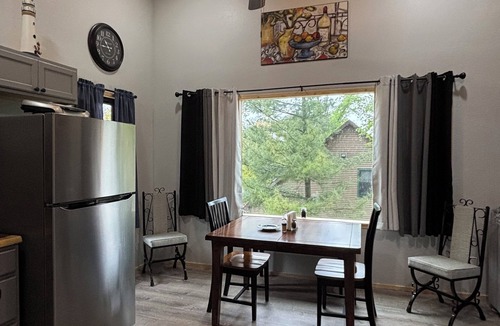 Spruce Ski Chalet | Enchanting chalet- 2 bedroom-2 bath, sleeps 8. Beautiful views of Hubbard Lake.
