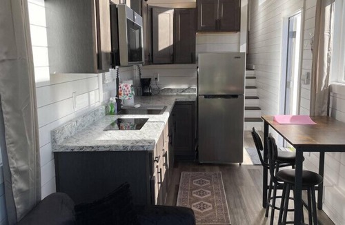 Mahomet House | Experience Tiny Living at Tin Cup RV Park!