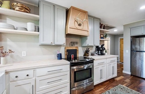 Rogers House | Family sized cozy mountain cabin with lake views from both sides of the house!