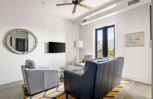 Cannonborough Elliotborough Condo | Fire Tower | Bright King Suite + Private Balcony