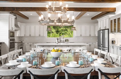 Sevierville House | Firefly Mtn Retreat ~ Luxury 4BR Pool Cabin in The Summit at Bluff Mountain