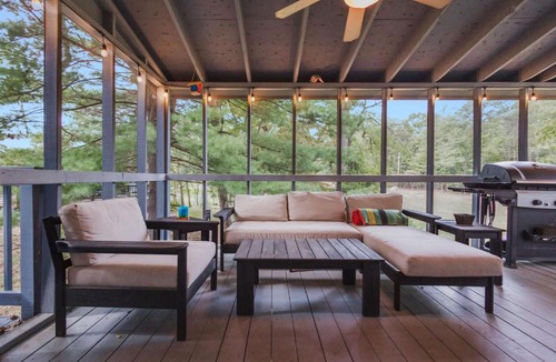 The Woods Ski Chalet | Fireplace Fire Pit Covered Porch & Resort Access