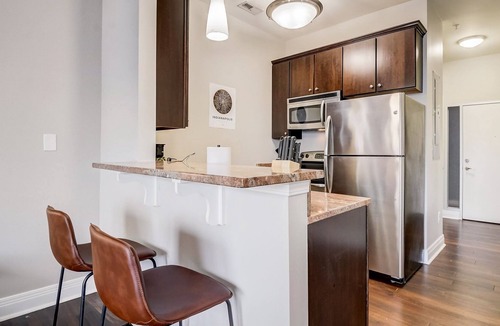 Cole-Noble District Apartment | Frontdesk | Studio by Indianapolis Motor Speedway
