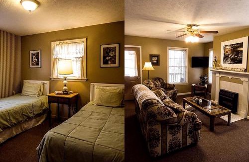 Greeneville House | Fully Furnished Camping Cabin near Cherokee National Forest