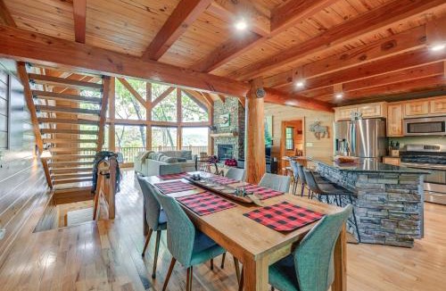 Franklin House | Game Room, Hot Tub & Decks: Scenic Franklin Cabin
