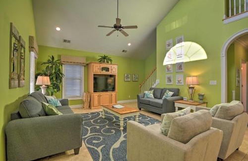 Garden City House | Game Room: Surfside Beach Resort Hideaway!
