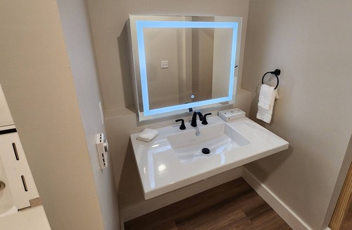 Upper Peninsula Michigan Apartment | Garden Room Suite - 2 bedroom fully ADA accessible unit in the Econolodge motel.