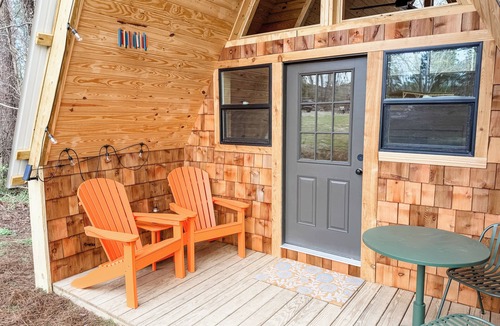 Henderson Cabin | Glamping in Style at Kerr Lake — "Tranquility Cabin"