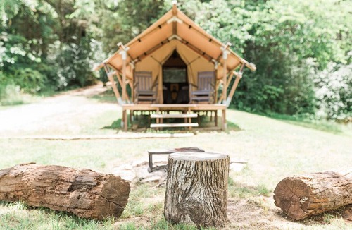 Knoxville RV Rental | GlampKnox Canvas Campground - “Primero”