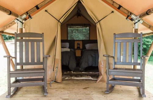 Knoxville RV Rental | GlampKnox Canvas Campground - “Primero”