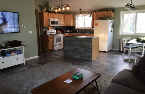 Nekoosa House | Golfers, fishermen, hunters, this spot is for you! Quiet, Cozy, and clean!