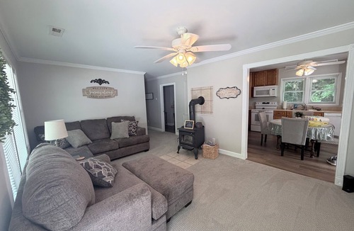 Mountain City House | Great location! Creekside Home near Mountain City, Laurel Bloomery, Damascus