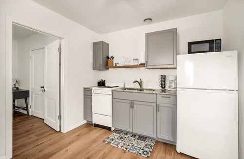 Fort Smith Condo | Gretel ; Private one bedroom duplex in desirable Fort Smith downtown Park Hill