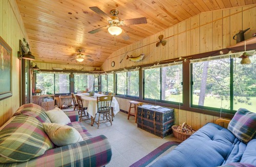 Cameron House | Grill & Fire Pit: Waterfront Cameron Retreat!