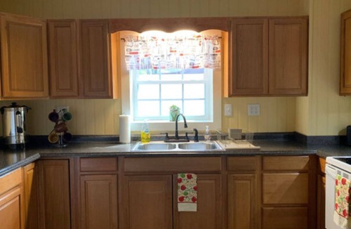 Kyle House | Guistina's is the second story unit with a huge porch that overlooks Northfork.